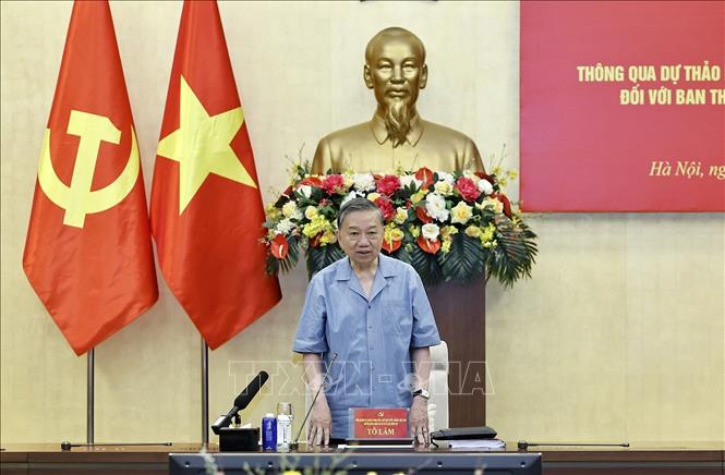Tổng Bí thư, Chủ tịch nước Tô Lâm Công tác lập pháp phải chuyển mạnh từ tư duy quản lý sang kiến tạo phát triển