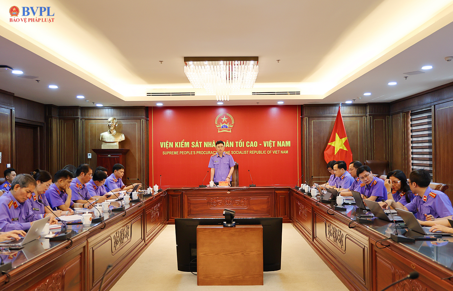 Phiên họp lần thứ nhất của Ban Chỉ đạo xây dựng nền tảng Quản lý án dân sự, hành chính ngành Kiểm sát nhân dân