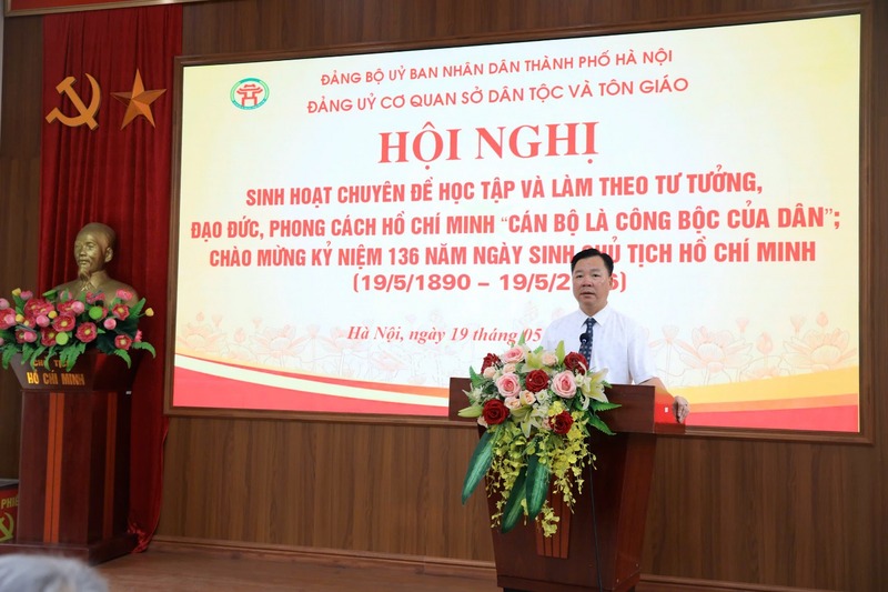 Sở Dân tộc và Tôn giáo Hà Nội lan tỏa tinh thần phụng sự Nhân dân