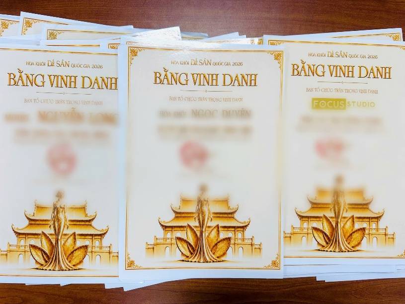 Xử phạt đơn vị tổ chức cuộc thi “Hoa khôi Di sản quốc gia 2026” trái phép