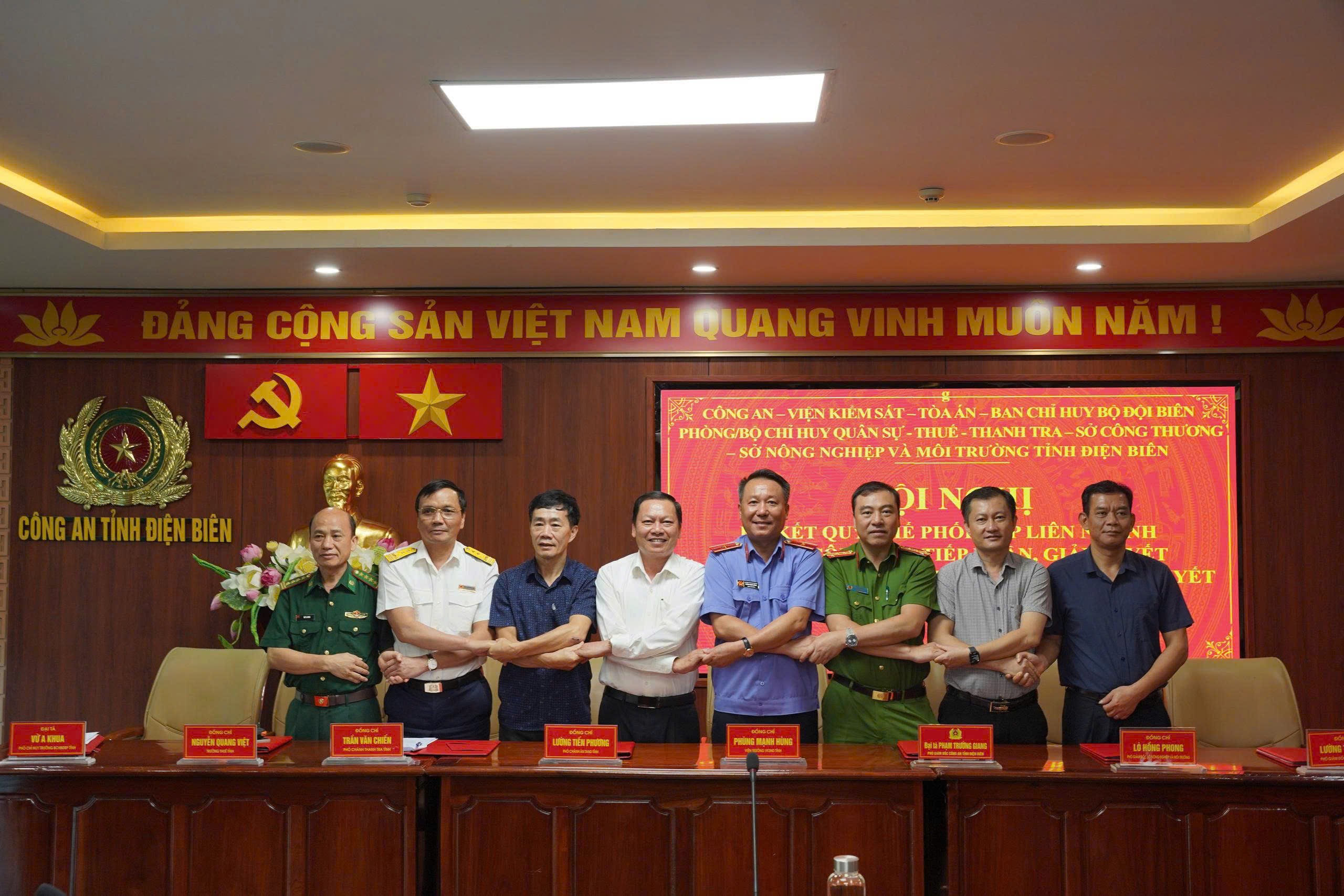 VKSND tỉnh Điện Biên chủ trì ký Quy chế phối hợp liên ngành