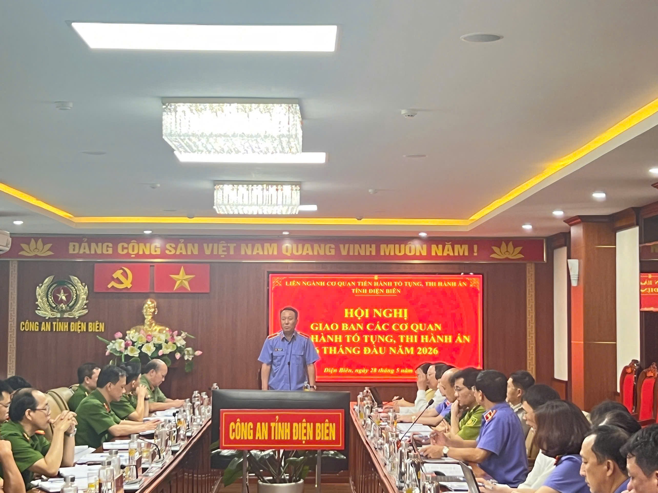 Điện Biên Giao ban công tác phối hợp giữa các cơ quan tiến hành tố tụng, thi hành án
