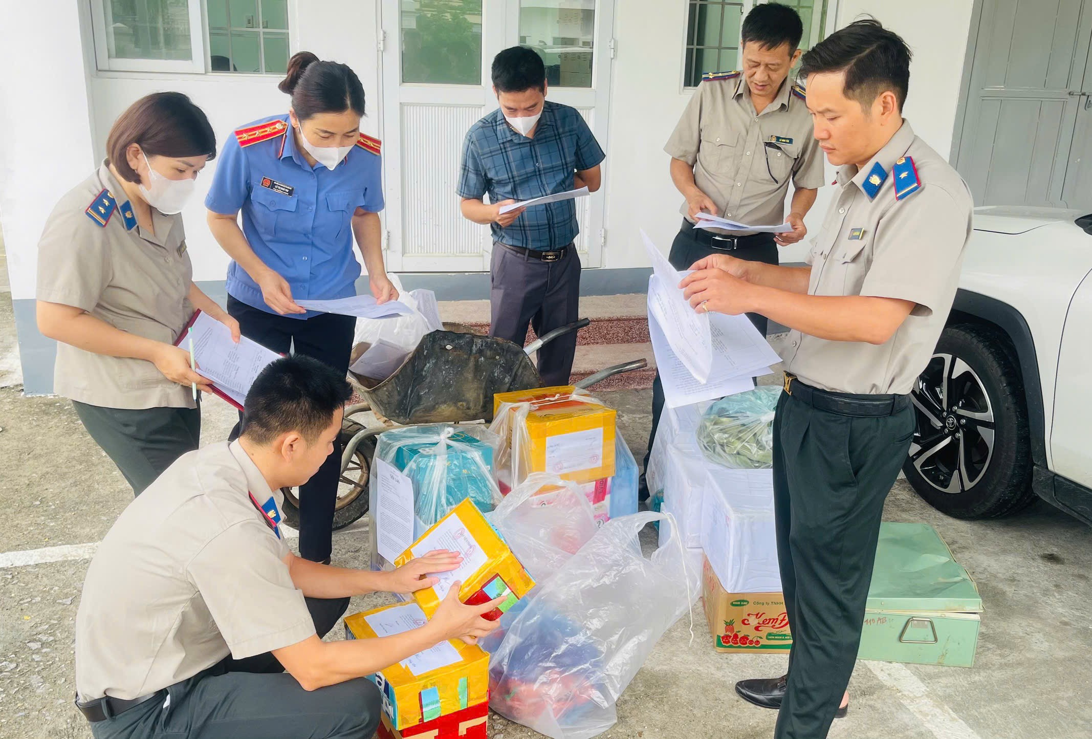 VKSND tỉnh Điện Biên kiểm sát tiêu hủy vật chứng, tài sản vụ án