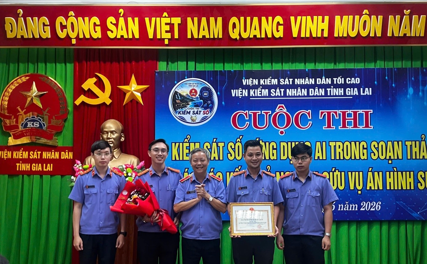 VKSND tỉnh Gia Lai không ngừng đổi mới, sáng tạo tại cuộc thi kiểm sát số