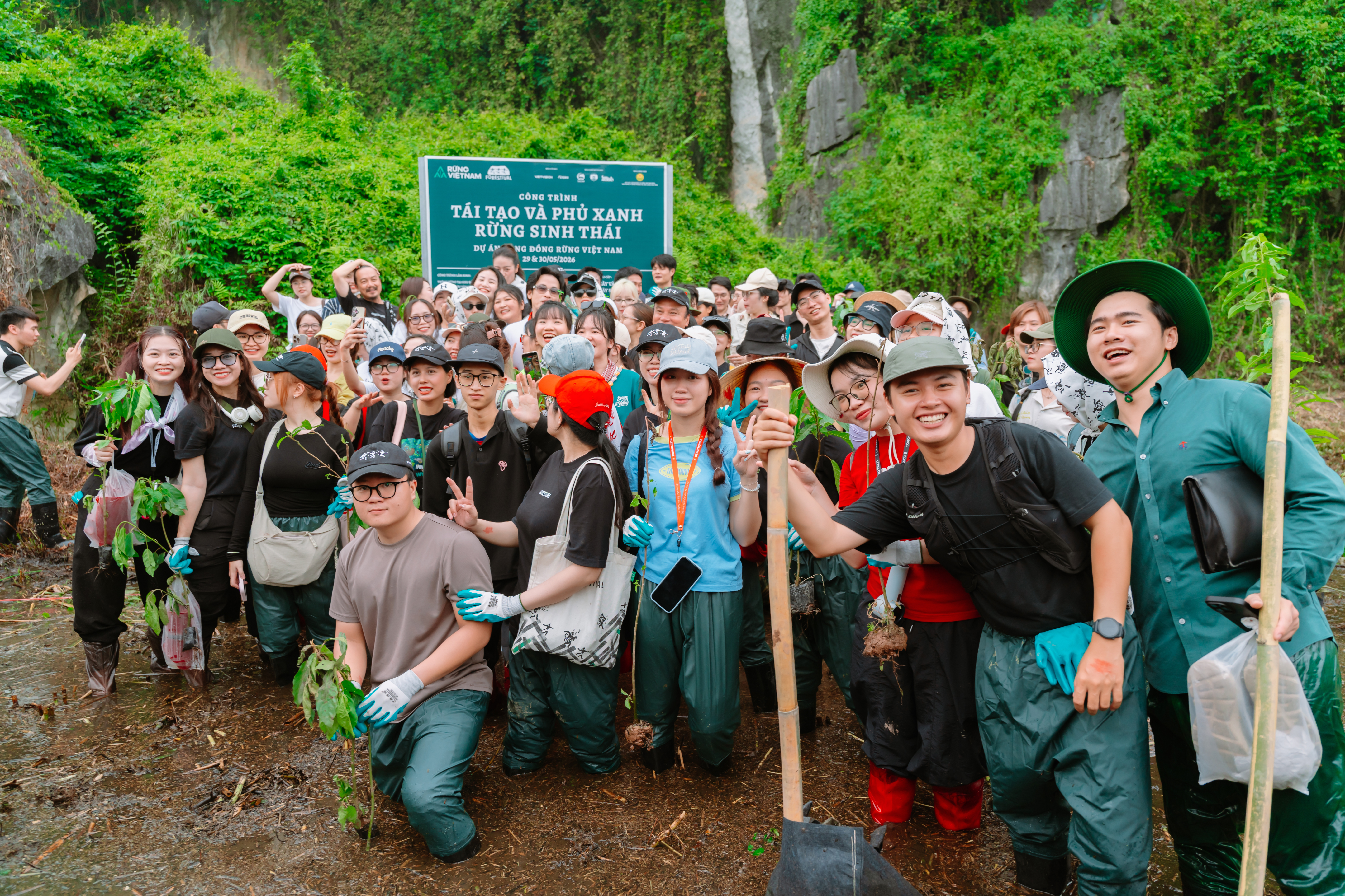 FORESTIVAL 2026 Dàn sao Việt và 1 000 khán giả gieo mầm xanh giữa đất ngập nước Vân Long