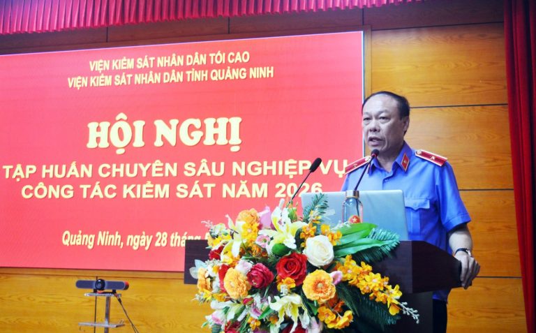 VKSND tỉnh Quảng Ninh tập huấn chuyên sâu, nâng cao chất lượng công tác kiểm sát