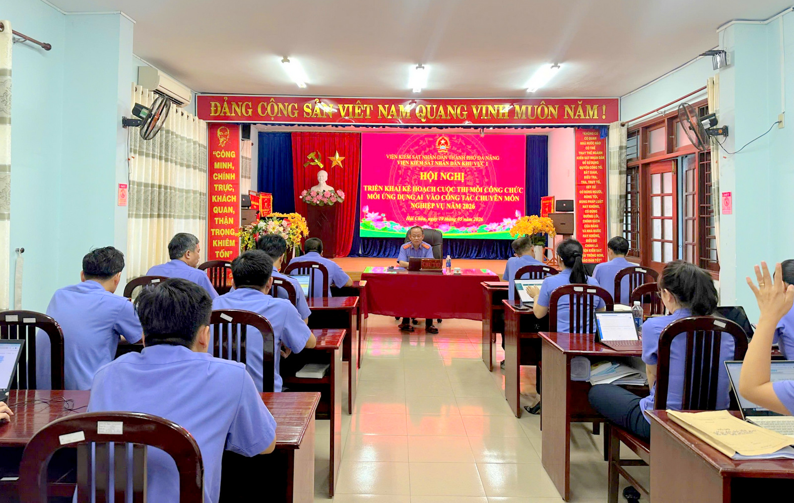 VKSND khu vực 1, TP Đà Nẵng tạo dấu ấn trong triển khai nền tảng Quản lý án hình sự