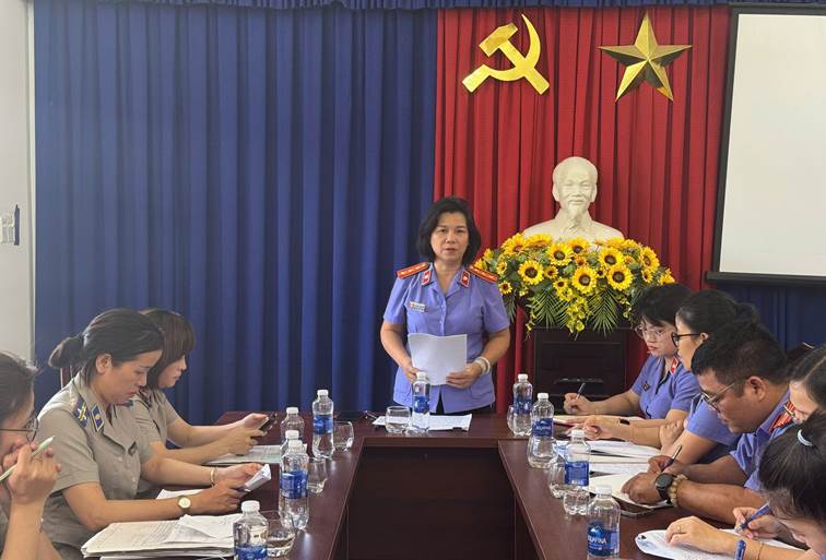 Kiểm sát công tác thi hành án dân sự tại khu vực 3 TP Đà Nẵng