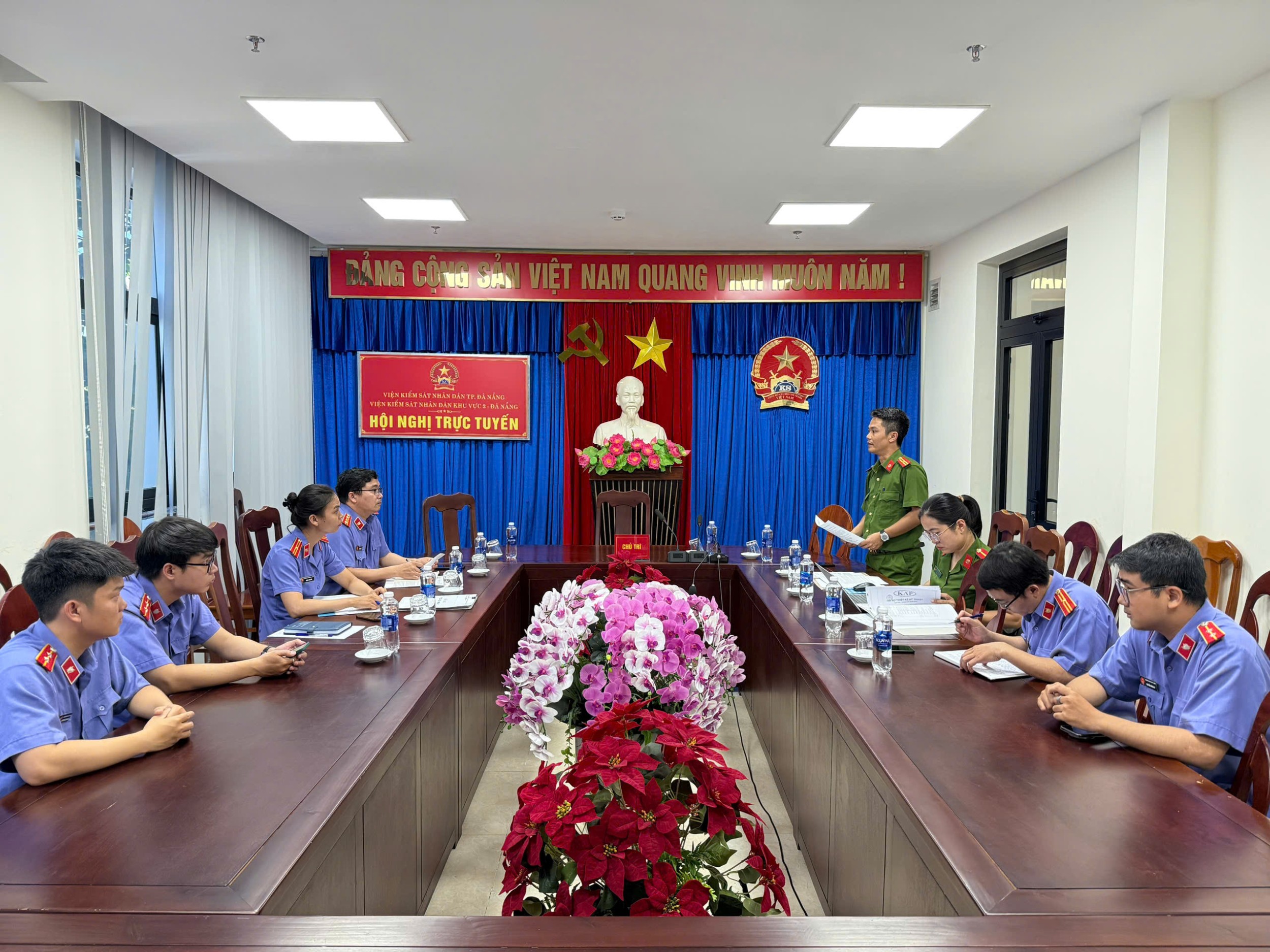 Kiểm tra công tác phòng cháy chữa cháy tại VKSND khu vực 2, TP Đà Nẵng