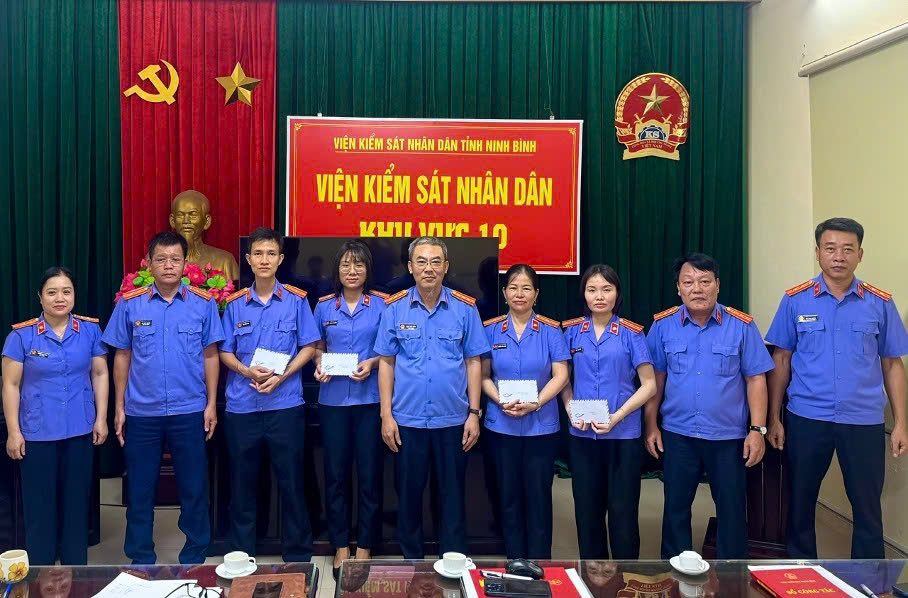 VKSND khu vực 10, tỉnh Ninh Bình tổ chức cuộc thi “Báo cáo án dân sự bằng sơ đồ tư duy năm 2026”