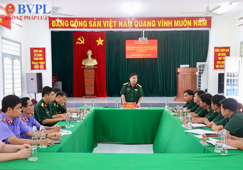 Kiểm sát chặt chẽ việc tiếp nhận, chuyển giao nguồn tin về tội phạm tại các Đồn biên phòng