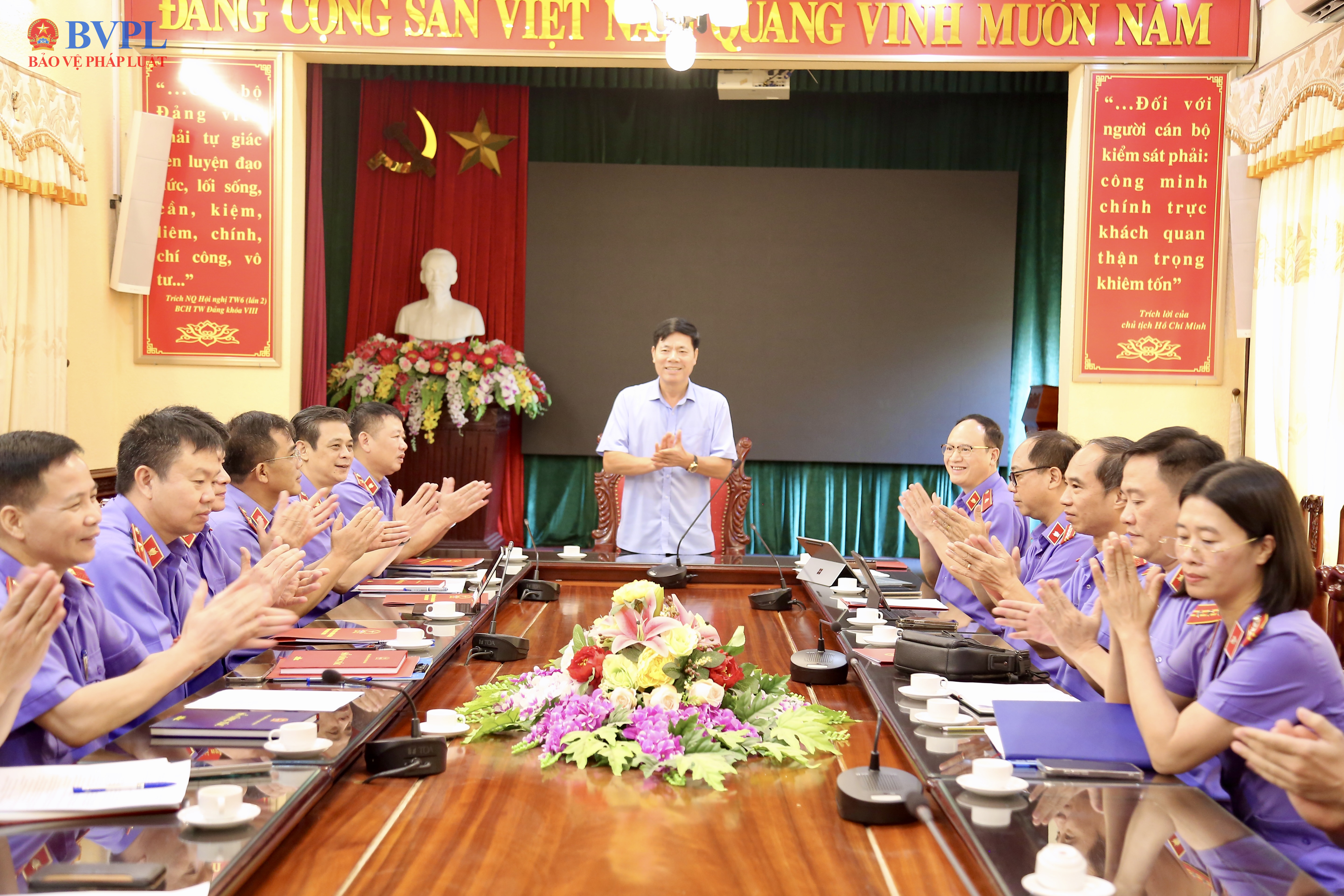 Lãnh đạo VKSND tối cao kiểm tra công tác chuẩn bị Hội thao ngành Kiểm sát nhân dân năm 2026