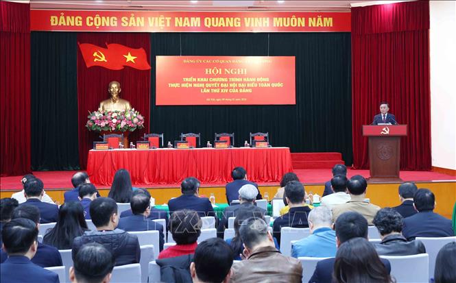 Bộ Chính trị quy định chức năng, nhiệm vụ, tổ chức bộ máy của Đảng ủy các cơ quan Đảng Trung ương