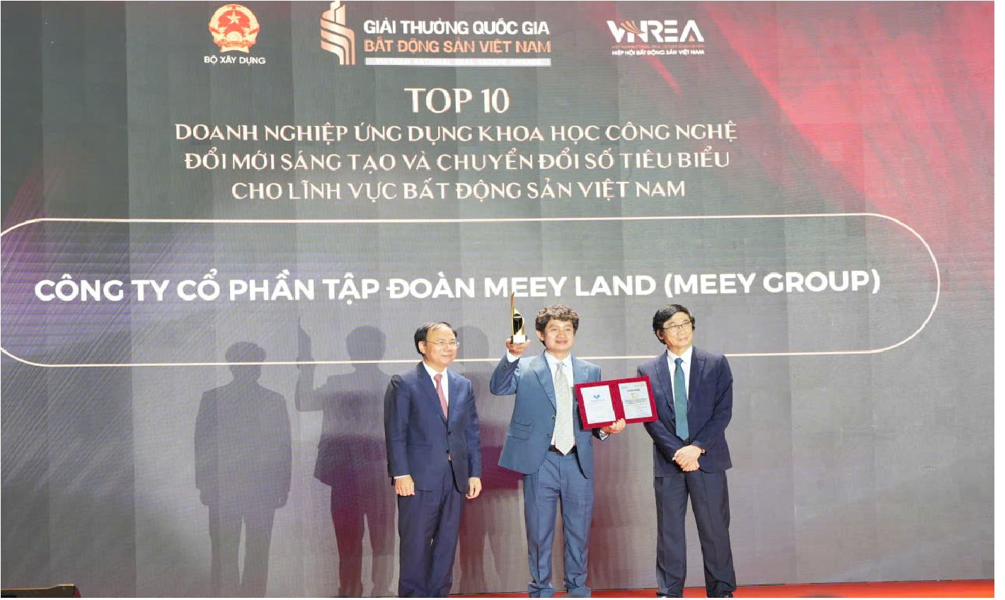Meey Group được vinh danh tại giải thưởng quốc gia bất động sản Việt Nam lần thứ 2