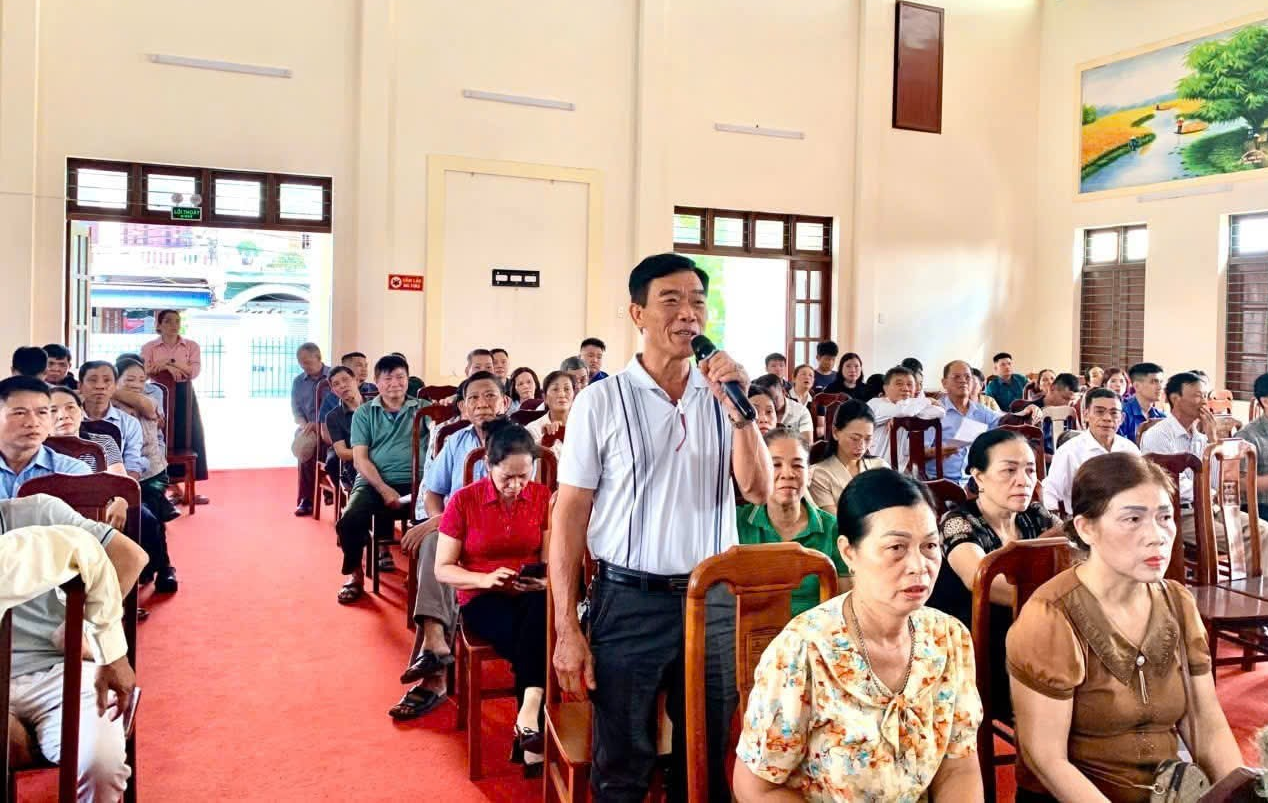 Hải Phòng Phường Thiên Hương triển khai sắp xếp, tổ chức lại tổ dân phố