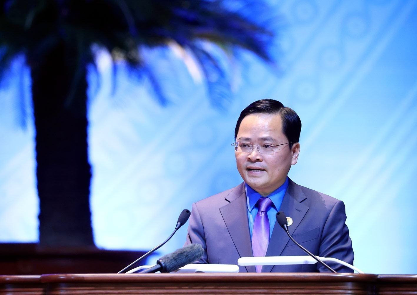 Ông Nguyễn Anh Tuấn tái đắc cử Chủ tịch Tổng Liên đoàn Lao động Việt Nam
