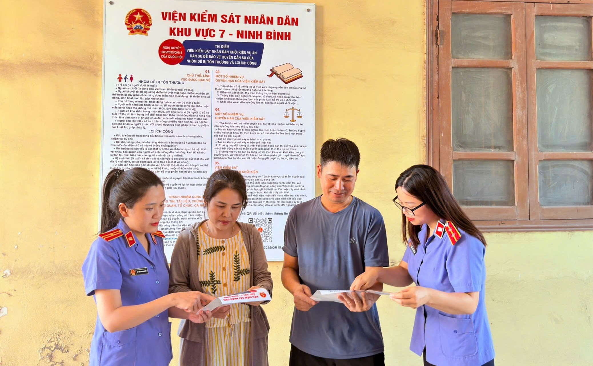 VKSND khu vực 7, tỉnh Ninh Bình tăng cường tuyên truyền Nghị quyết số 205 của Quốc hội