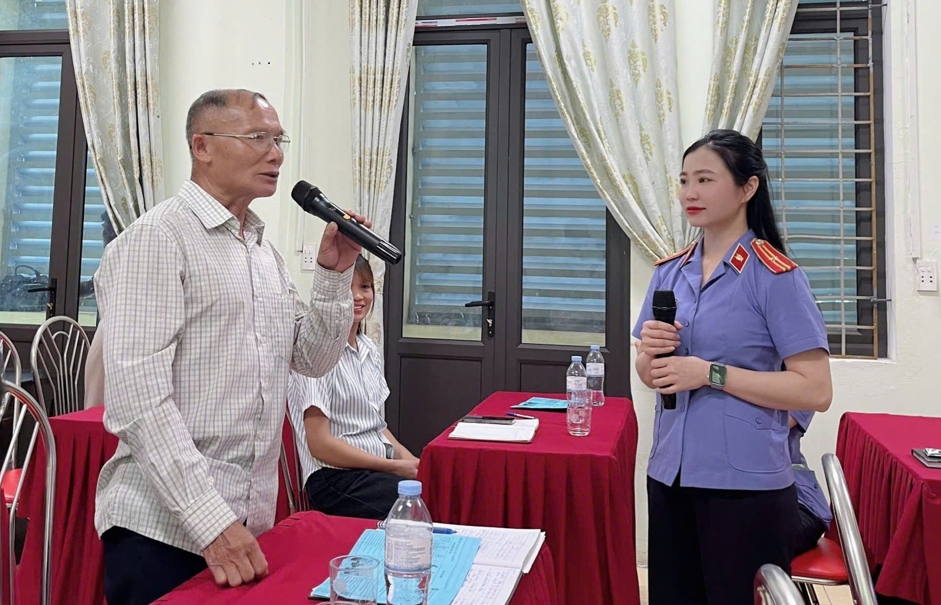 VKSND khu vực 2, tỉnh Lai Châu tuyên truyền pháp luật tại UBND xã Nậm Mạ