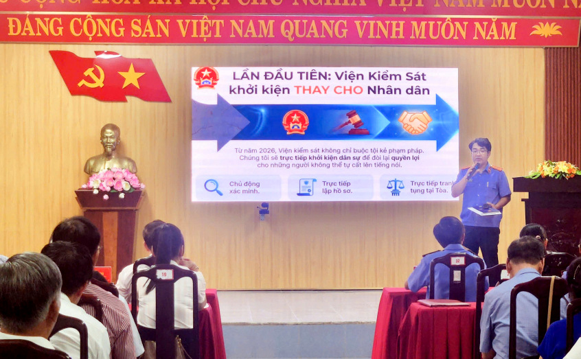 VKSND khu vực 1, TP Huế tuyên truyền, phổ biến Nghị quyết 205