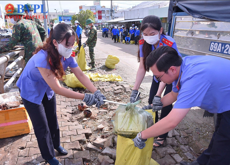 Tuổi trẻ VKSND tỉnh Cà Mau hưởng ứng Chiến dịch Thanh niên tình nguyện hè năm 2026