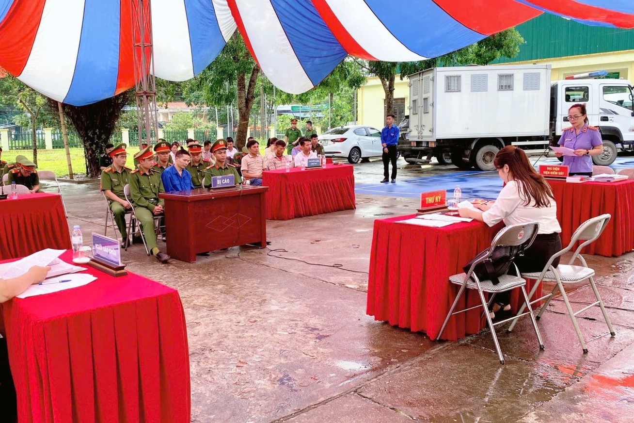 VKSND tỉnh Lai Châu phối hợp tổ chức phiên tòa xét xử lưu động tuyên truyền pháp luật