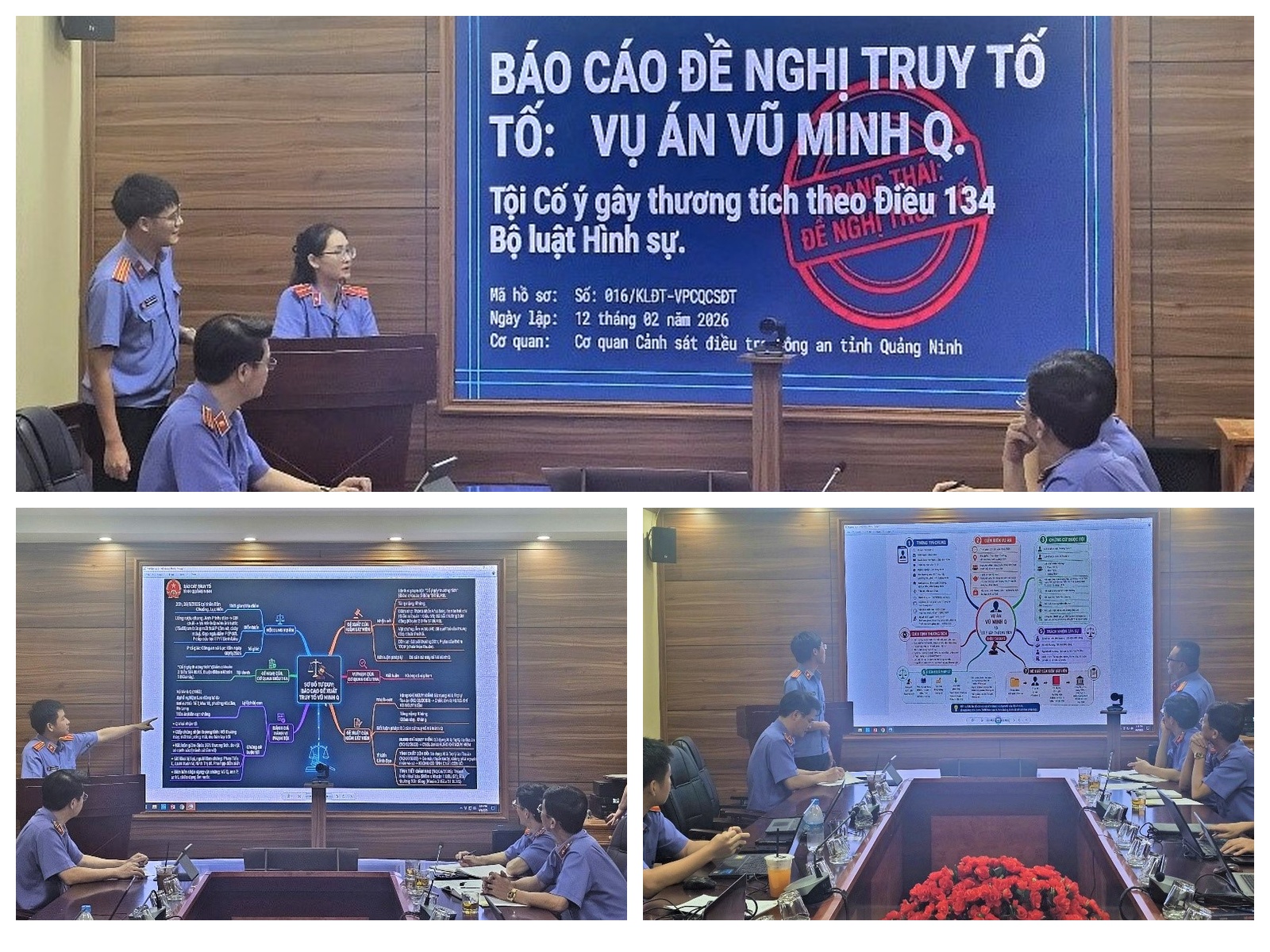 VKSND khu vực 4, tỉnh Quảng Ninh tổ chức cuộc thi ứng dụng AI xây dựng báo cáo án bằng sơ đồ tư duy
