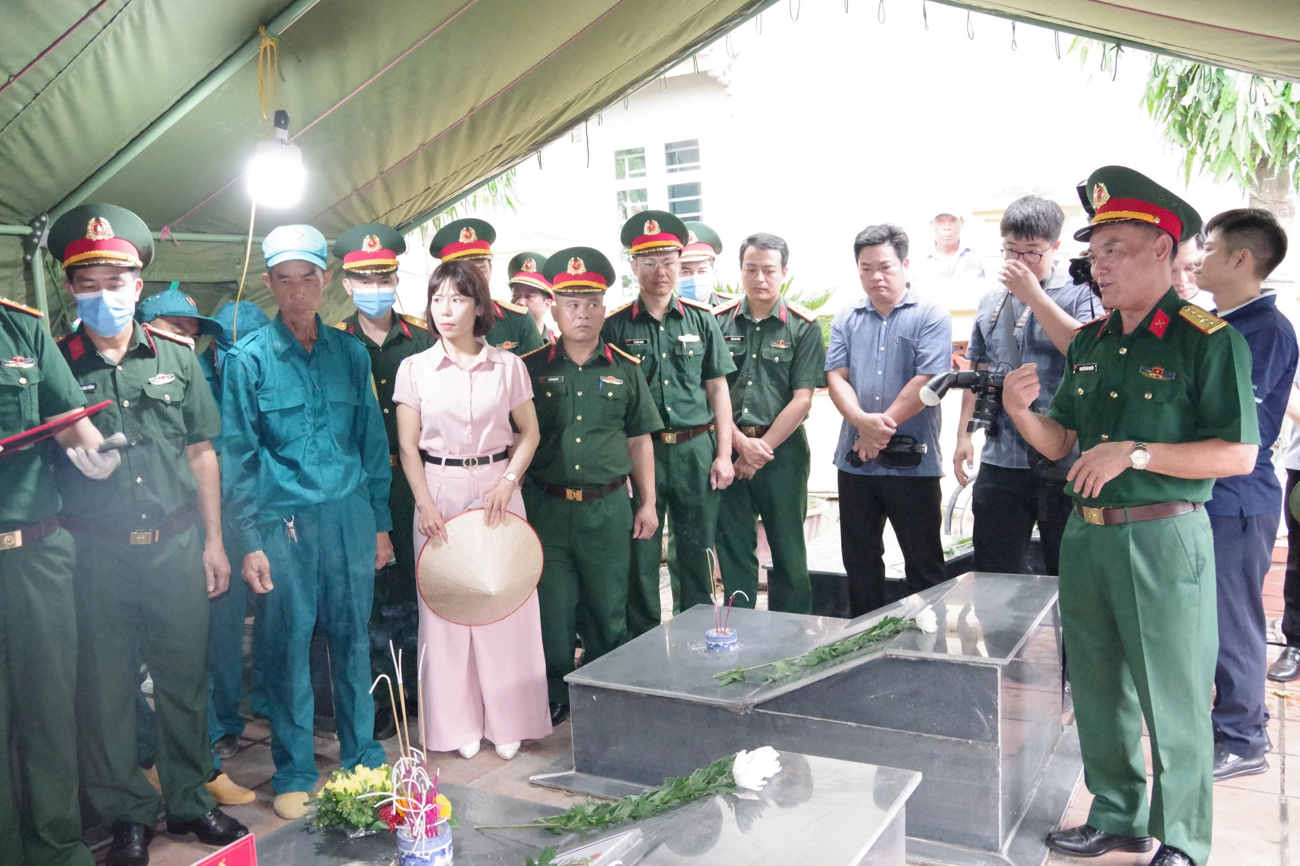 Quảng Ninh bàn giao 271 mẫu hài cốt liệt sĩ phục vụ giám định ADN