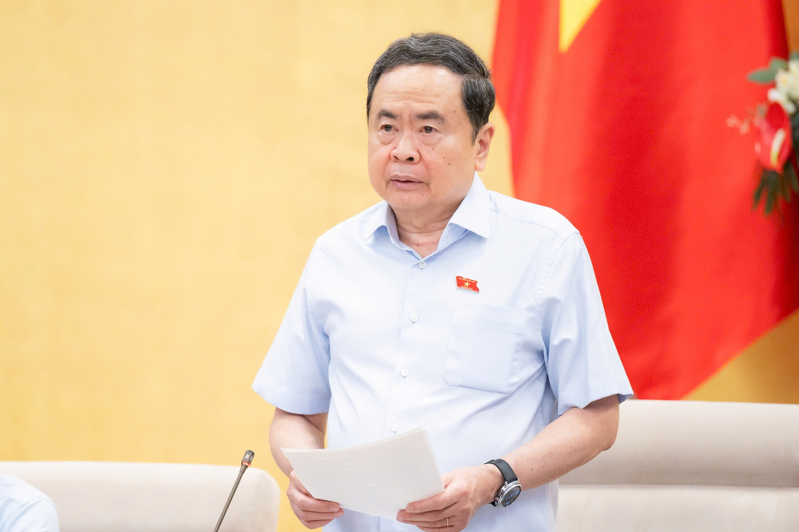 Chủ tịch Quốc hội Vẫn còn tình trạng trụ sở, đất đai, tài sản công dôi dư sau sắp xếp chậm được xử lý