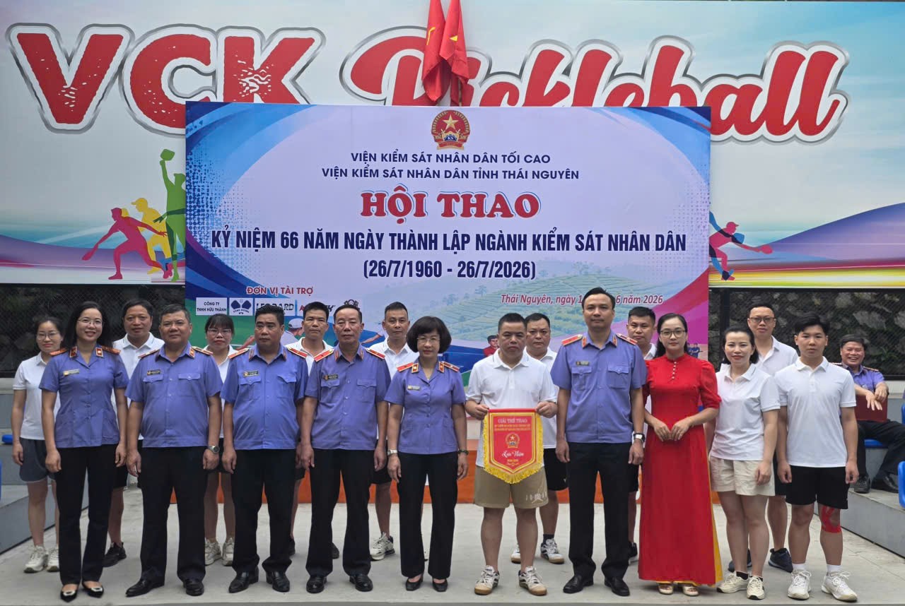 164 Vận động viên tham gia Hội thao truyền thống kỷ niệm 66 năm thành lập ngành Kiểm sát nhân dân