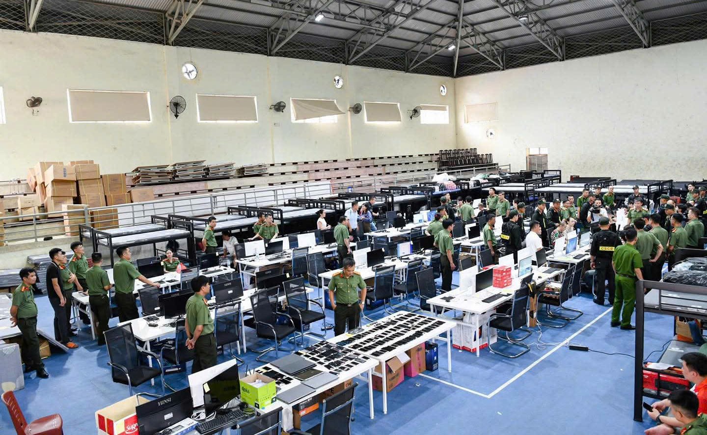 Triệt phá âm mưu lập “trung tâm lừa đảo” tại Việt Nam