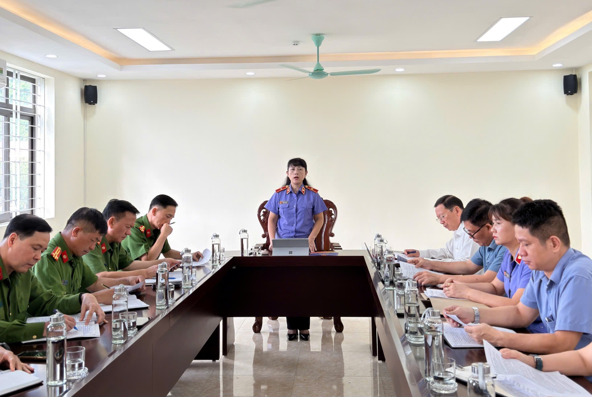 VKSND tỉnh Điện Biên chủ trì kiểm tra liên ngành người bị kết án tử hình