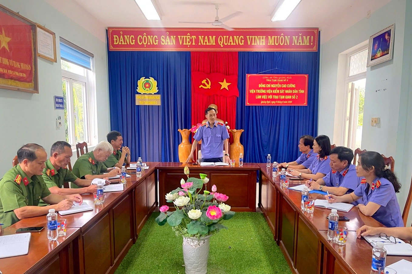 VKSND tỉnh Quảng Ngãi bố trí trụ sở làm việc cơ sở 2, bảo đảm vận hành hiệu quả mô hình VKSND 3 cấp