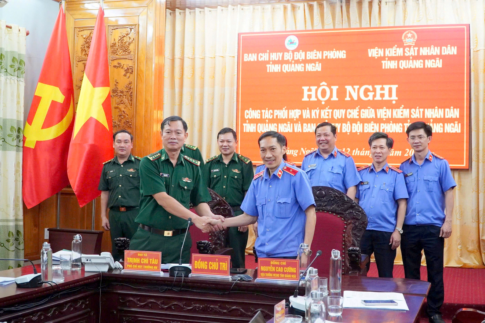 VKSND và Bộ Chỉ huy BĐBP tỉnh Quảng Ngãi tăng cường đấu tranh phòng, chống tội phạm