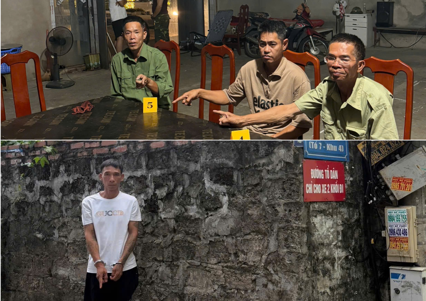 Triệt phá nhóm mua bán, tổ chức sử dụng ma túy trong chung cư
