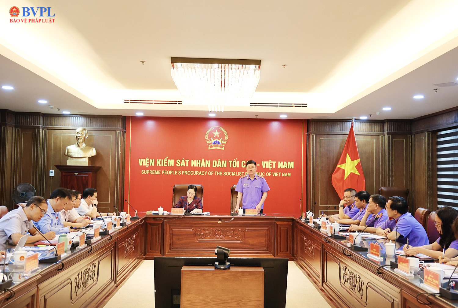 Đoàn công tác của Thường trực Ủy ban Pháp luật và Tư pháp của Quốc hội làm việc tại VKSND tối cao