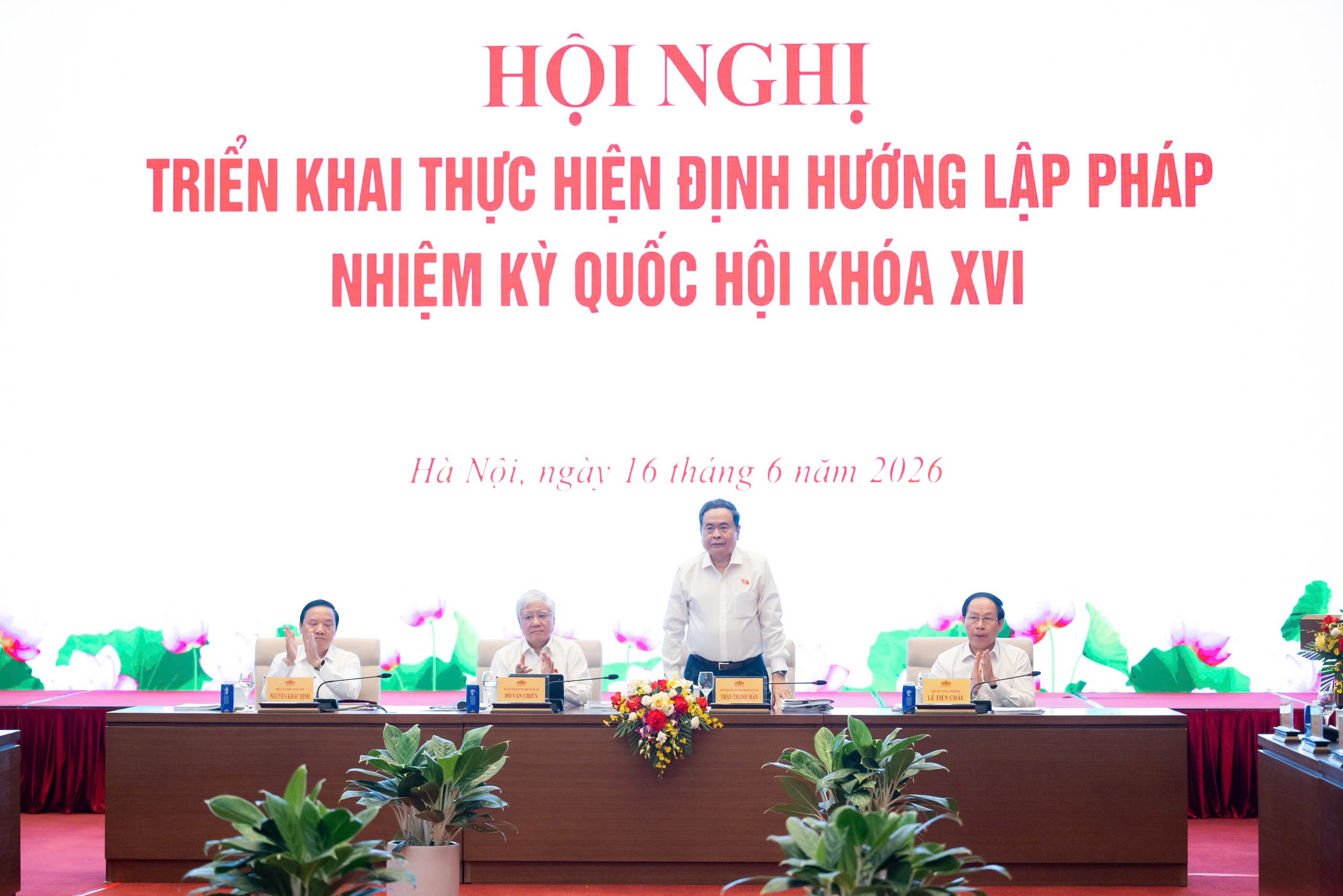 Triển khai thống nhất, đồng bộ định hướng lập pháp nhiệm kỳ Quốc hội khóa XVI