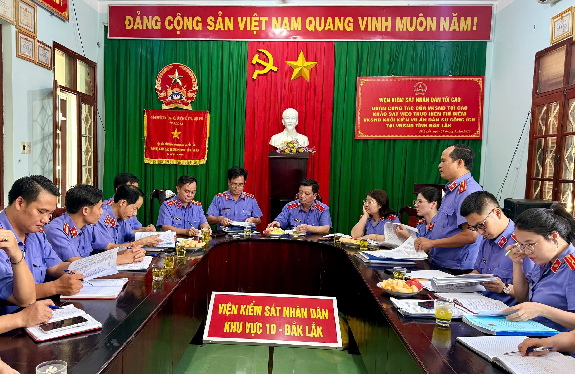 VKSND khu vực 10 - Đắk Lắk ứng dụng chuyển đổi số vào thực hiện Nghị quyết 205 của Quốc hội