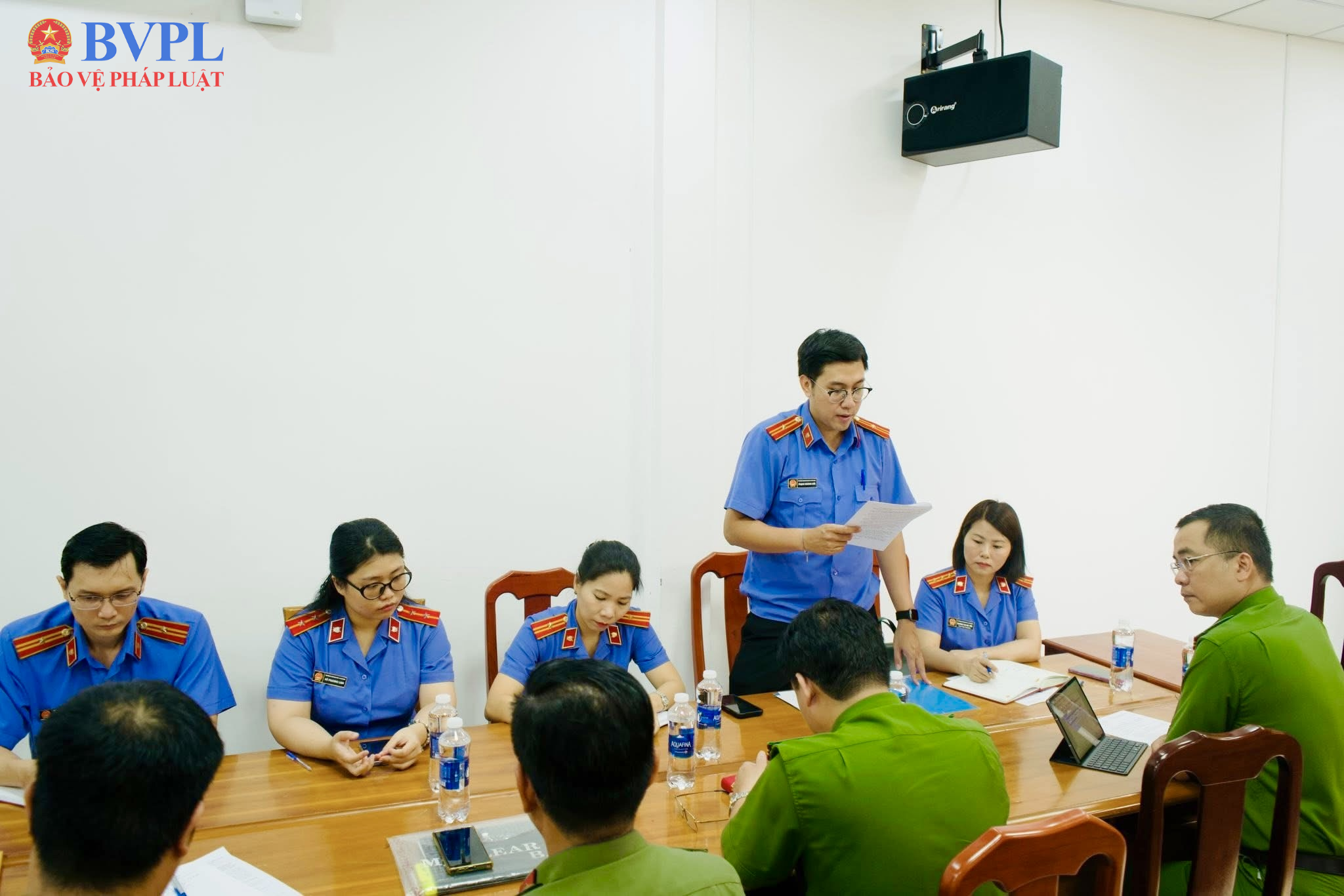 VKSND Khu vực I trực tiếp kiểm sát công tác tiếp nhận, giải quyết nguồn tin về tội phạm