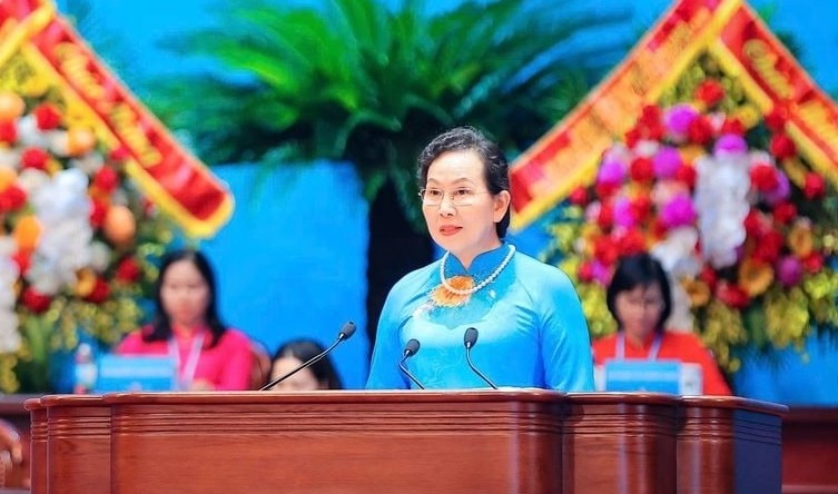 Bà Lê Thị Thủy tái đắc cử Chủ tịch Hội Liên hiệp Phụ nữ Việt Nam khóa XIV