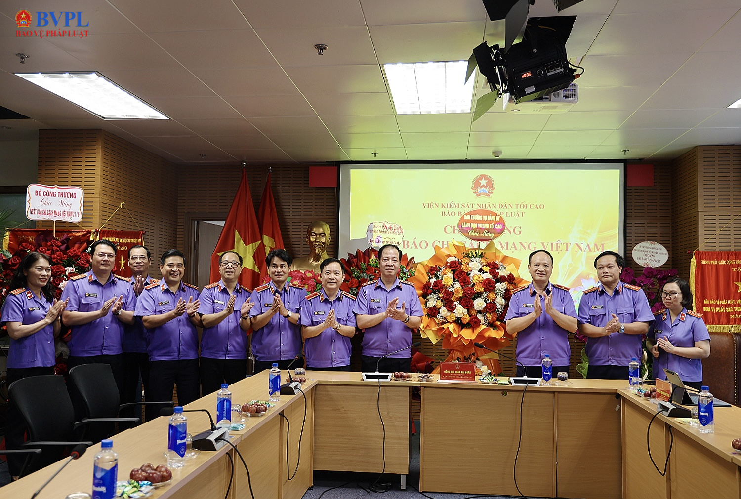 Lãnh đạo VKSND tối cao chúc mừng Báo Bảo vệ pháp luật nhân Ngày Báo chí Cách mạng Việt Nam