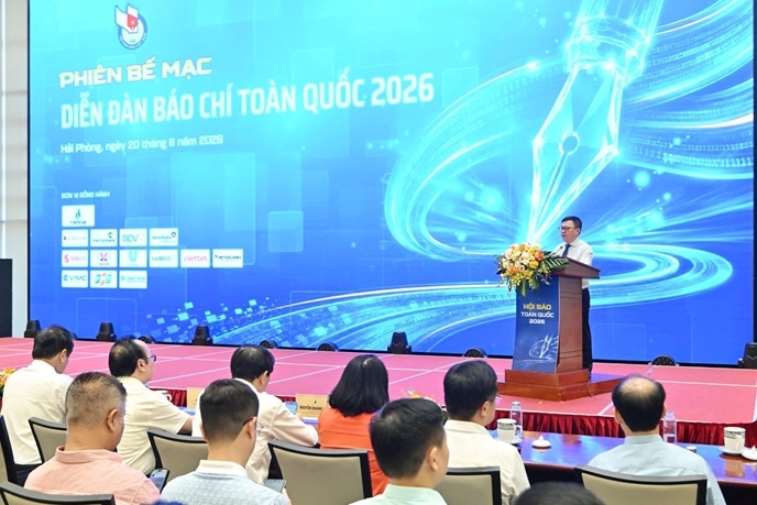 Bế mạc Diễn đàn Báo chí toàn quốc 2026 Giữ vững bản lĩnh người làm báo trong kỷ nguyên AI