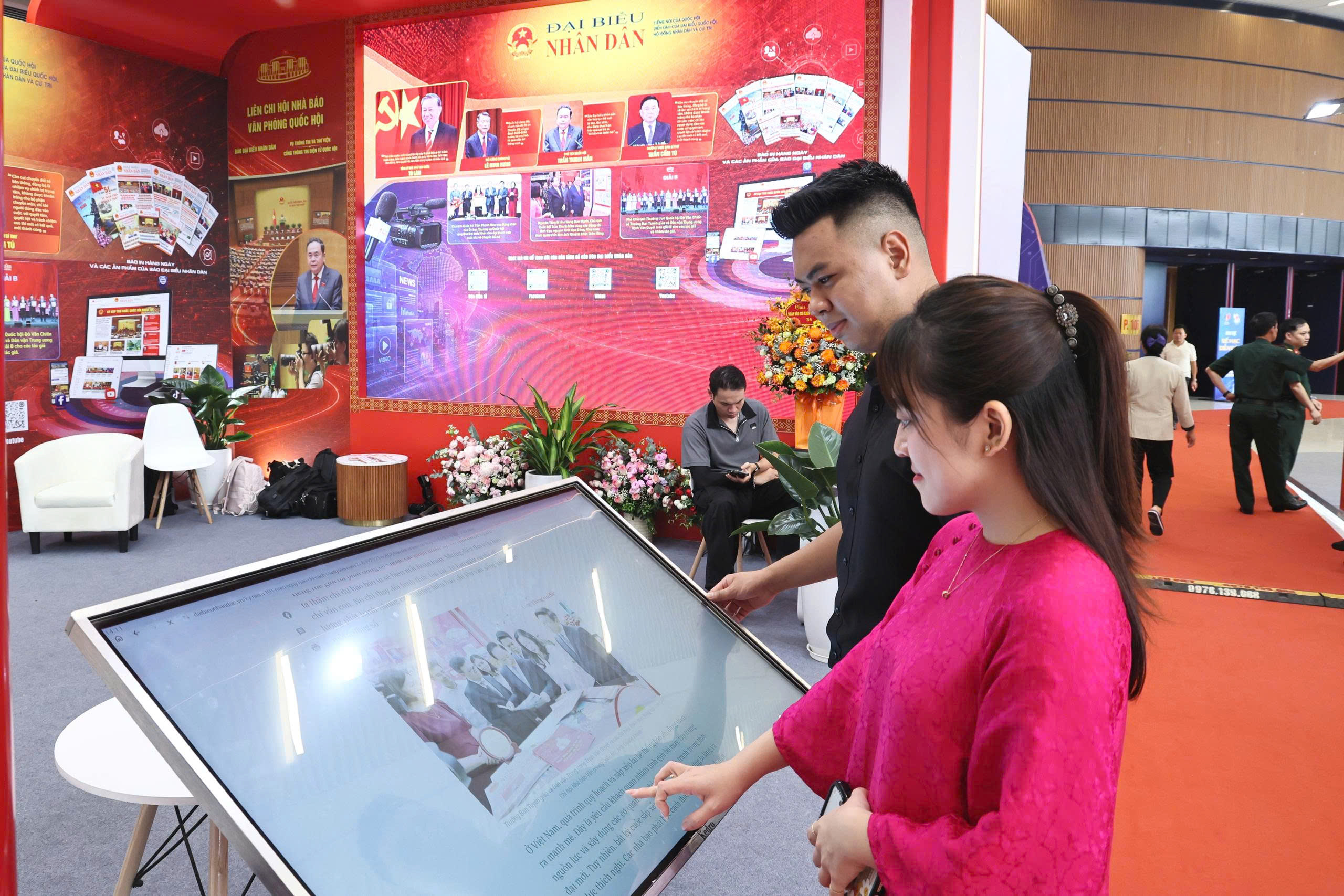 Dấu ấn chuyển đổi số tại các gian trưng bày Hội Báo toàn quốc 2026