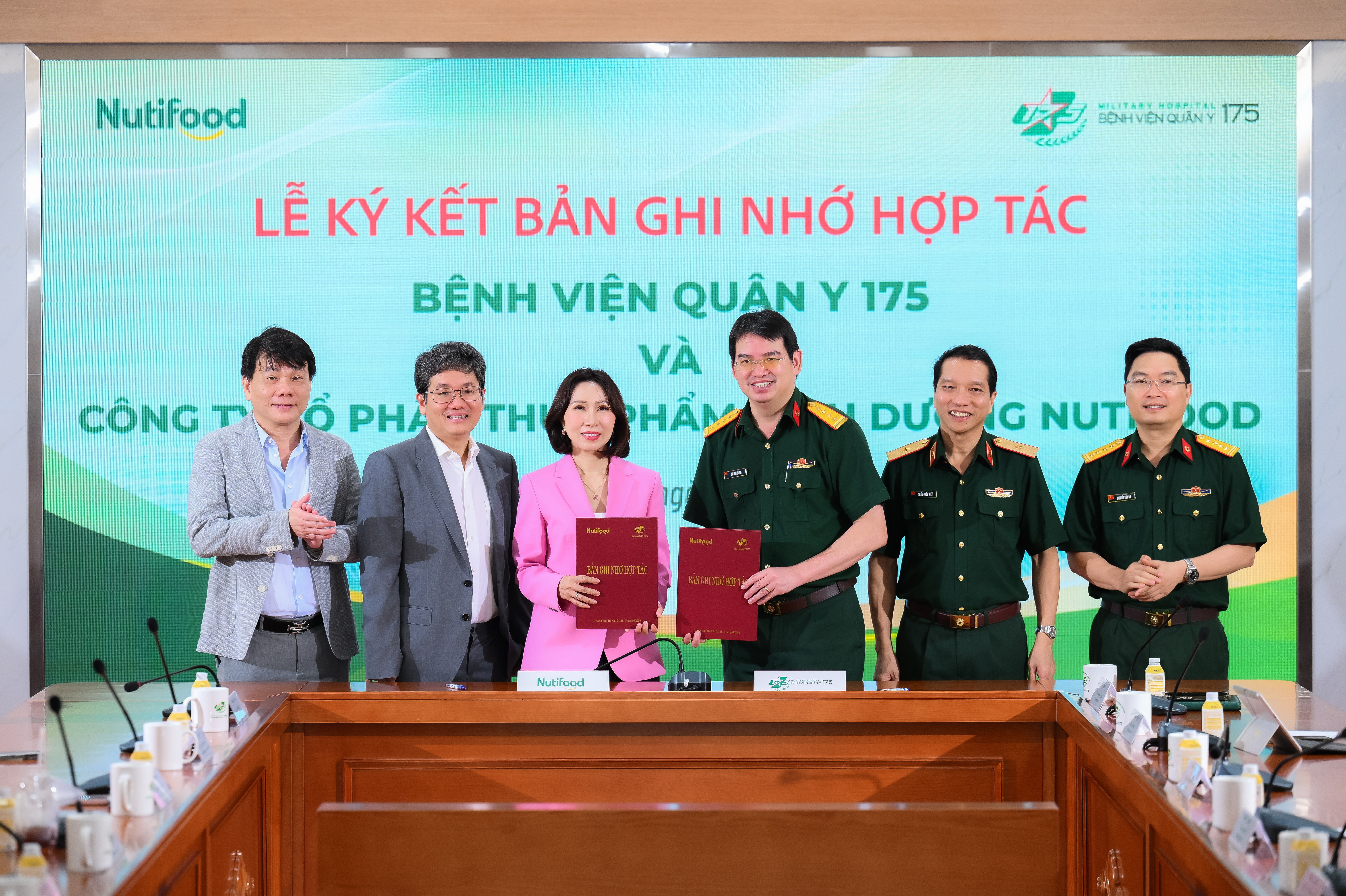 Nutifood và bệnh viện Quân Y 175 hợp tác xây dựng nền tảng nghiên cứu khoa học cho các giải pháp dinh dưỡng việt