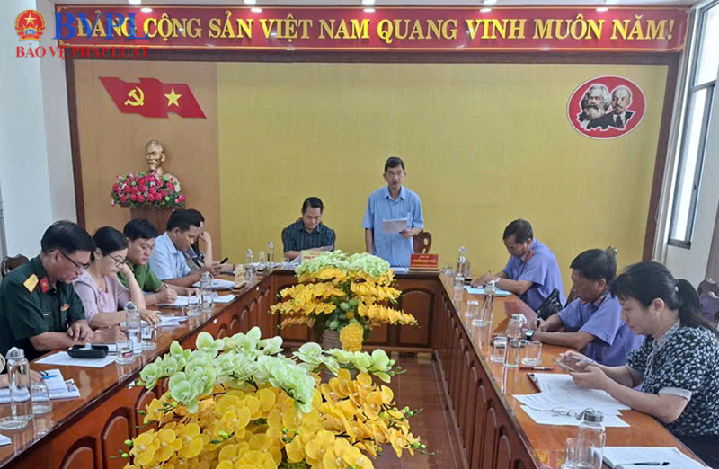 VKSND tỉnh An Giang tăng cường phối hợp thực hiện Nghị quyết số 205 tại cơ sở