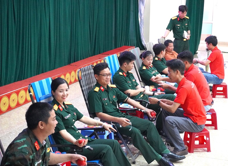 Lan tỏa những giọt máu nghĩa tình vì sự sống của Nhân dân và đồng đội