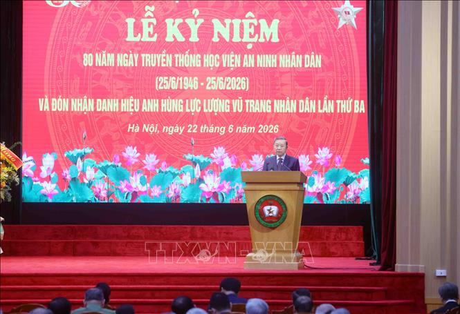 Tổng Bí thư, Chủ tịch nước Tô Lâm Xây dựng nguồn nhân lực an ninh đáp ứng yêu cầu trong kỷ nguyên mới
