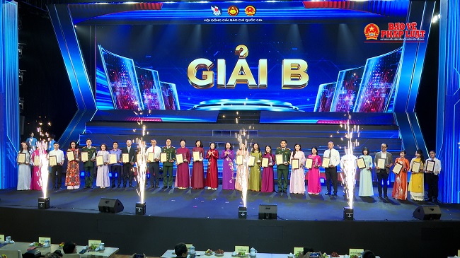 Báo Bảo vệ pháp luật đạt Giải B tại Giải Báo chí Quốc gia lần thứ XX