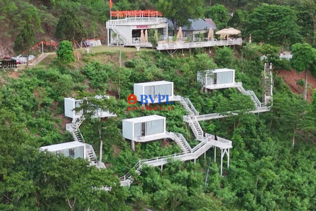 Khu du lịch trải nghiệm Hidden Hill xây dựng công trình trái phép