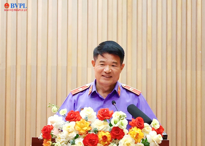 Viện trưởng Nguyễn Huy Tiến Xây dựng nền công tố mạnh, chuyên nghiệp, hiện đại, hiệu lực, hiệu quả