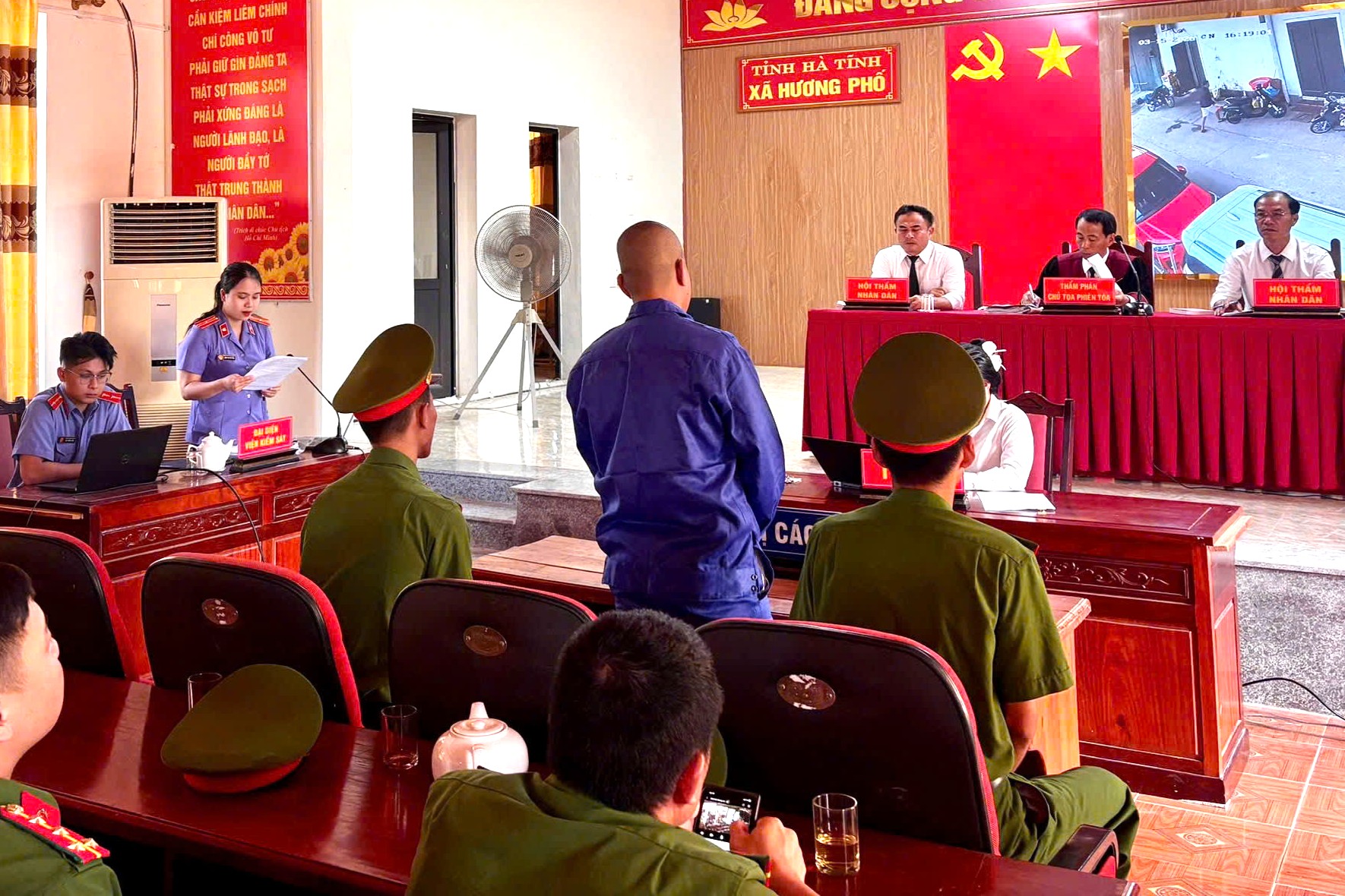 Phối hợp tổ chức 2 phiên toà xét xử lưu động các vụ án hình sự